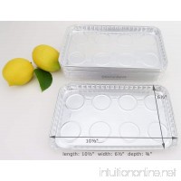 Durable Packaging Aluminum Foil Toaster Oven Tray - #3300 Pack of 25 - B00MDIMHGW